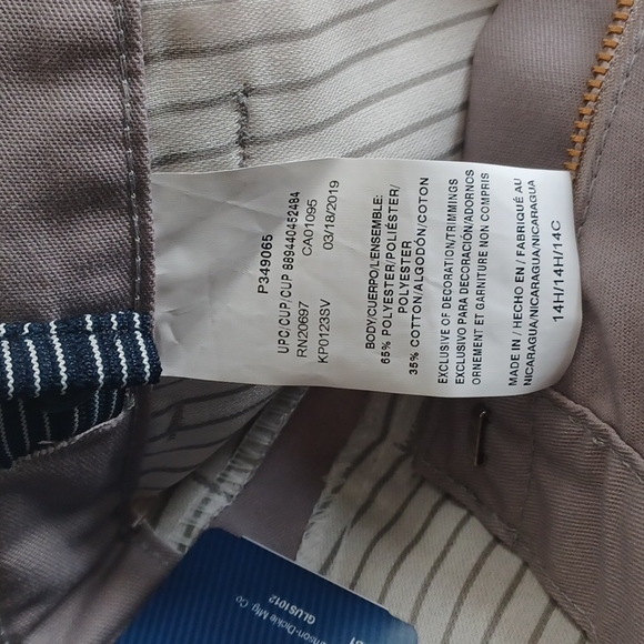 DICKIES pants for boys. "Straight Leg" pants w/ reinforced knees. 14 Husky.  NWT - Picture 14 of 15